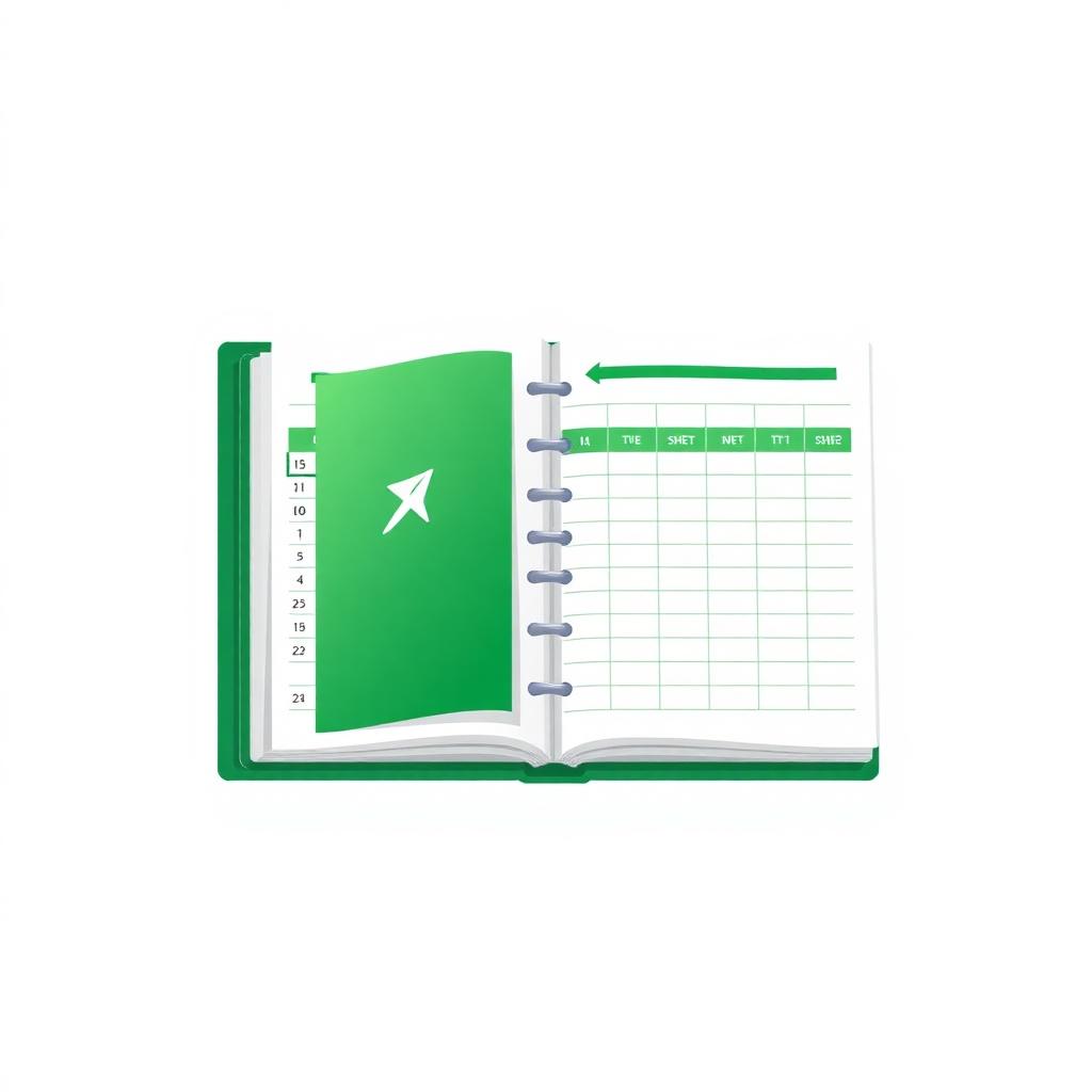 An Excel workbook containing multiple worksheets or sheet tabs